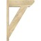 Ekena Millwork Traditional Slat Rough Sawn Outlooker, Douglas Fir, 8"W x 26"D x 38"H OUT08X26X38TRA06RDF - alternate 3